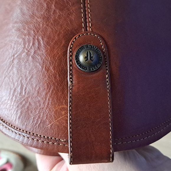 FRYE MELISSA BUTTON RIDING WESTERN TALL BOOTS COGNAC BROWN CLASSIC $348 - Picture 6 of 16